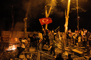 Riot in Turkey
